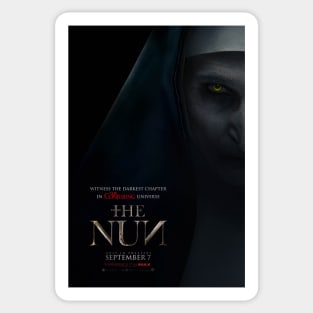 The Nun Movie Poster Sticker